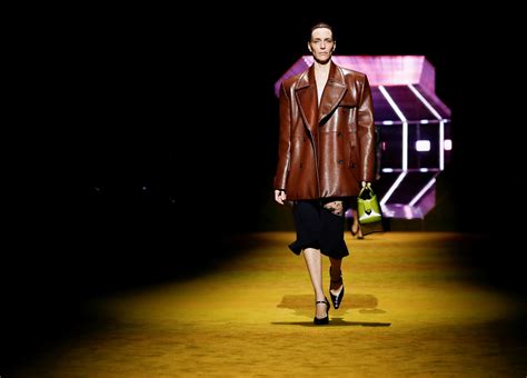 prada fashion founder|Prada fashion designer fall 2022.